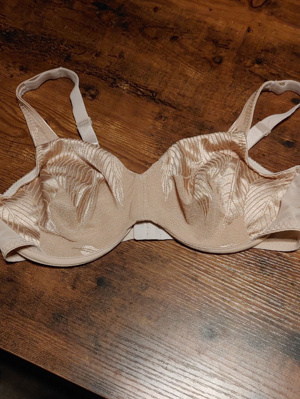Warner's 38C Gold Beautiful Unpadded Semi-sheer Underwire bra
